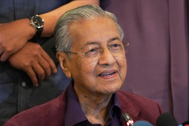 Thủ tướng tạm quyền Malaysia Mahathir Mohamad. (Ảnh: Washington Post) Thủ tướng tạm quyền Malaysia đề xuất thành lập chính phủ đoàn kết ảnh 1