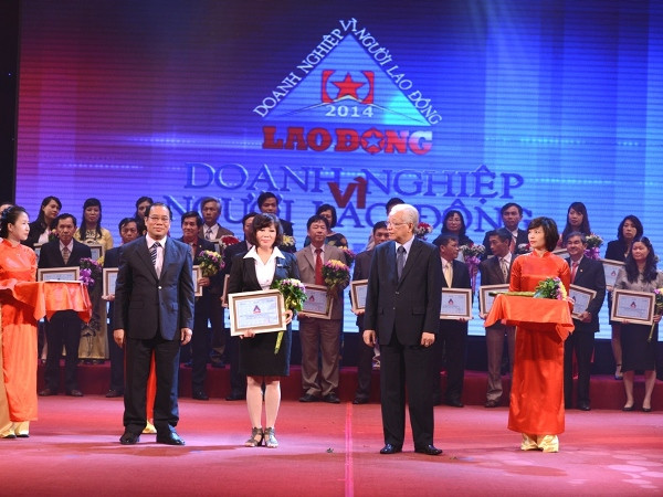 VietinBank đạt danh hiệu “Doanh nghiệp vì người lao động” ảnh 1