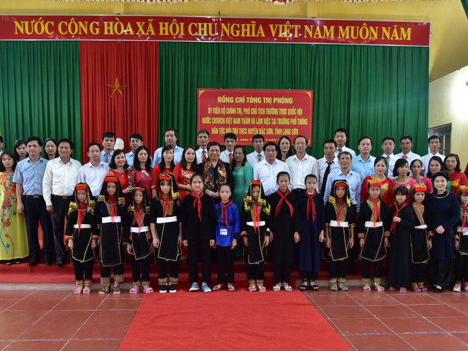 Vietcombank dành tặng 3 tỷ đồng xây dựng trường mầm non tại Lạng Sơn ảnh 1