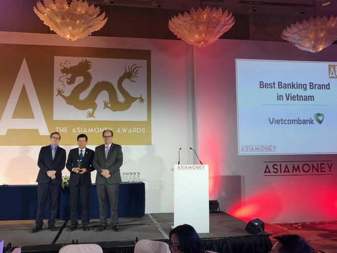 Ngân hàng Ngoại thương Việt Nam nhận giải thưởng của Asiamoney ảnh 1