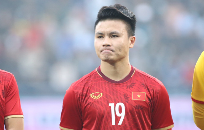 Quang Hải muốn cùng đội tuyển U22 Việt Nam bảo vệ thành công tấm Huy chương vàng SEA Games. (Ảnh: Hiển Nguyễn/Vietnam+) Quang Hải: ‘Được ăn bữa cơm Tết với gia đình là điều ấm áp nhất’ ảnh 3