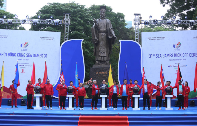 Thể thao Việt Nam hướng tới mục tiêu kép, tổ chức tốt và giành thành tích cao tại SEA Games 31. (Ảnh: Hiển Nguyễn/Vietnam+) Thể thao Việt Nam hứa hẹn sẽ bùng nổ trong năm Tân Sửu ảnh 3