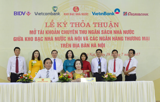 VietinBank và Kho bạc ký thỏa thuận thu ngân sách Nhà nước ảnh 1