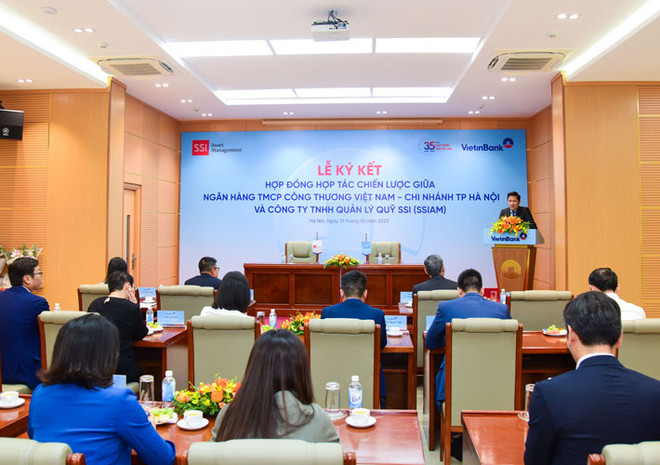VietinBank thành phố Hà Nội và SSIAM hợp tác chiến lược ảnh 2
