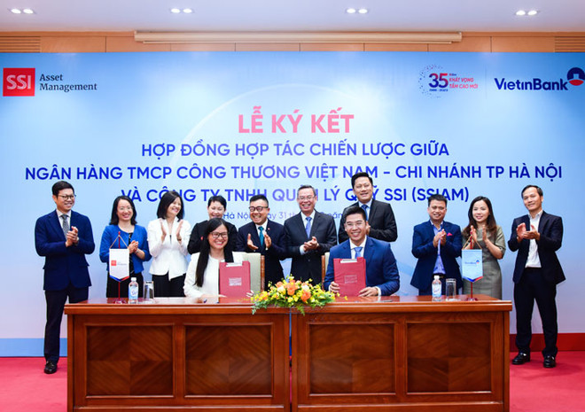 VietinBank thành phố Hà Nội và SSIAM hợp tác chiến lược ảnh 1