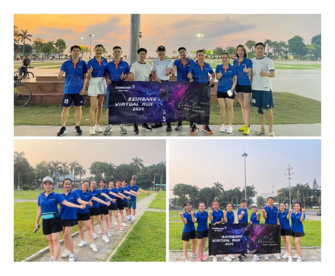 Giải chạy trực tuyến Eximbank Virtual Run 2024 - Run As One đã thu hút hàng ngàn Eximer trên toàn quốc cùng tham gia lan tỏa tinh thần “Bứt phá không giới hạn” đến cộng đồng và các vận động viên trước khi Giải chạy đêm chính thức diễn ra. (Ảnh: Vietnam+) 4.png