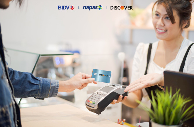 Chủ thẻ DFS trên toàn cầu có thể giao dịch, thanh toán tại BIDV ảnh 1