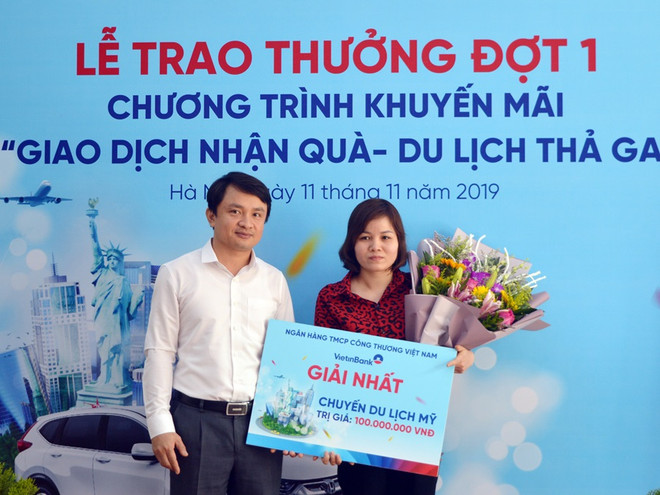 VietinBank tìm ra chủ nhân chuyến du lịch Mỹ trị giá 100 triệu đồng ảnh 1 VietinBank tìm ra chủ nhân chuyến du lịch Mỹ trị giá 100 triệu đồng ảnh 1