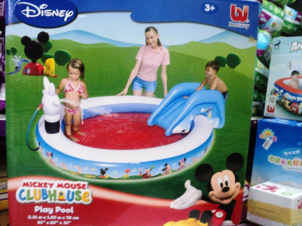 Bể bơi phao mini “lên ngôi” trong những ngày Hè nắng nóng ảnh 2