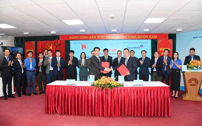 VietinBank và Trung ương Đoàn ký kết hợp tác giai đoạn 2022-2025 ảnh 1
