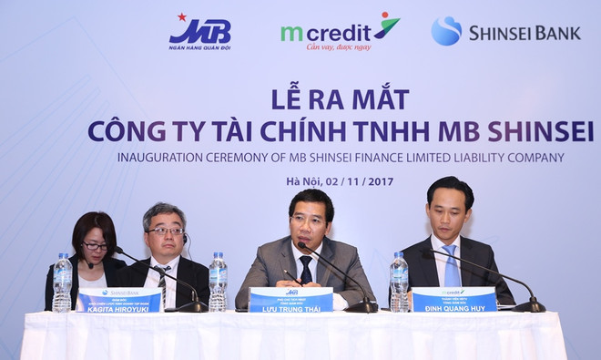 Ra mắt Công ty Tài chính MB Shinsei thương hiệu Mcredit ảnh 1
