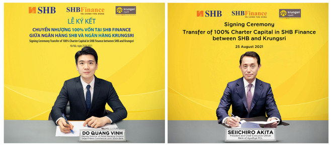 SHB sẽ chuyển nhượng 100% vốn tại SHB Finance cho ngân hàng Krungsri ảnh 1
