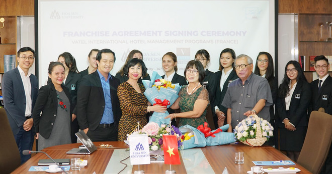 Đại học Hoa Sen và Vatel Development nhượng quyền chương trình đào tạo ảnh 1