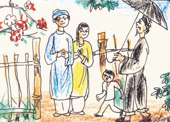 Xông đất ngày Tết cổ truyền: Nét đẹp văn hóa của Việt Nam ảnh 1