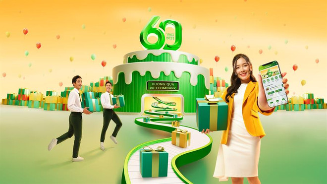 Vietcombank dành 160.000 quà tặng nhân dịp sinh nhật 60 năm ảnh 1