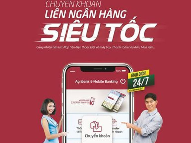 Ảnh minh họa. (Nguồn: Agribank) Agribank E-Mobile Banking đơn giản hóa chuyển tiền liên ngân hàng ảnh 1