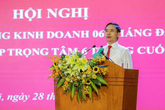 Chủ tịch Hội đồng thành viên Phạm Đức Ấn phát biểu tại hội nghị. (Ảnh: Vietnam+) Agribank góp phần tích cực phục hồi và phát triển kinh tế xã hội ảnh 1