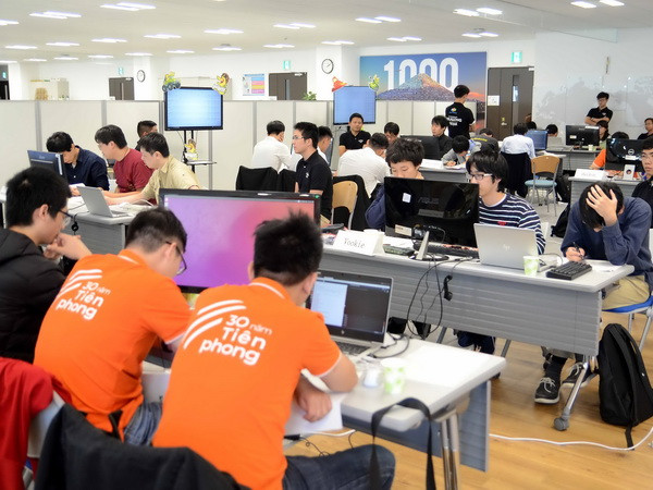 Việt Nam-Nhật Bản tranh tài trong cuộc thi lập trình trí tuệ nhân tạọ ảnh 2