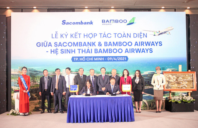 Sacombank hợp tác với Bamboo Airways: Hai thương hiệu, triệu giá trị ảnh 1