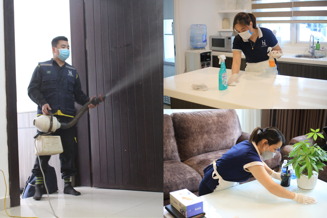 'Nở rộ' các loại hình dịch vụ khử khuẩn căn hộ hậu COVID-19 ảnh 1