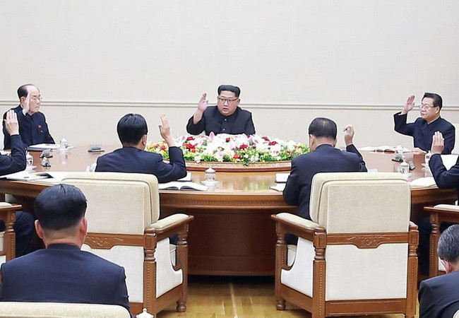 Triều Tiên tuyên bố ngừng thử hạt nhân. (Nguồn: Yonhap/TTXVN) Triều Tiên ngừng thử hạt nhân giúp mở rộng triển vọng kinh tế Hàn Quốc ảnh 1