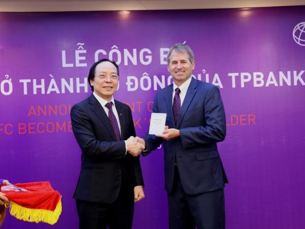 IFC trở thành cổ đông của TPBank với việc sở hữu 5% vốn điều lệ ảnh 1