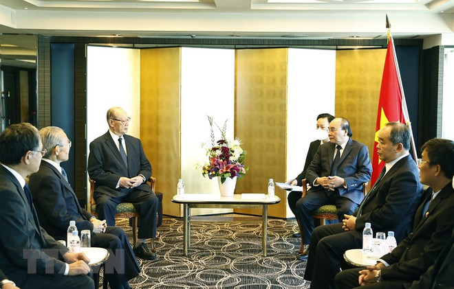 Hoạt động của Chủ tịch nước Nguyễn Xuân Phúc tại Nhật Bản ảnh 1