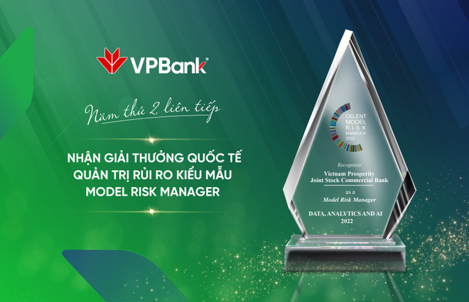 VPBank nhận giải thưởng quốc tế về quản trị rủi ro nhờ chuyển đổi số ảnh 1