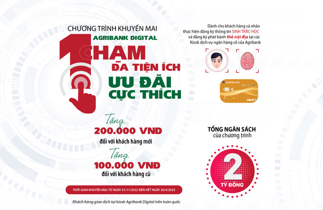 Agribank dành ưu đãi lớn cho khách hàng trải nghiệm Agribank Digital ảnh 2
