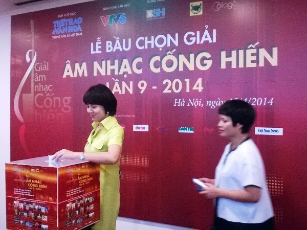 100 nhà báo bầu chọn Giải Âm nhạc Cống hiến lần 9 ảnh 1