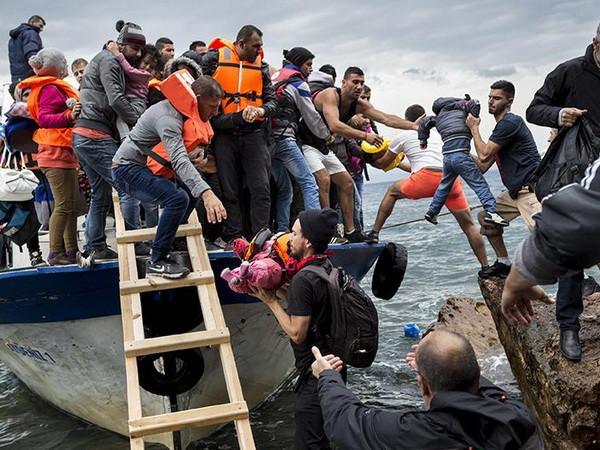 Số người lánh nạn vì nội chiến lên mức cao nhất trong 10 năm ảnh 1