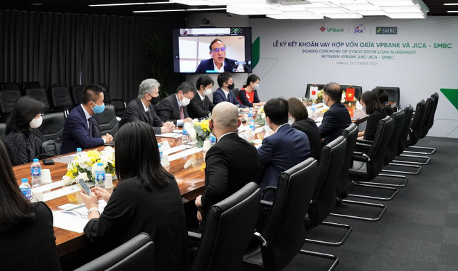 VPBank nhận gói vay hợp vốn 100 triệu USD từ JICA và SMBC ảnh 1