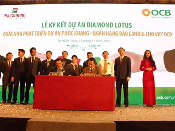 OCB ký kết bảo lãnh và cho vay dự án Diamond Lotus ảnh 1