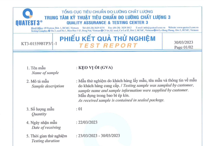 Liwayway Việt Nam: Chúng tôi tin tưởng Kẹo Oishi vị ổi đảm bảo an toàn ảnh 1