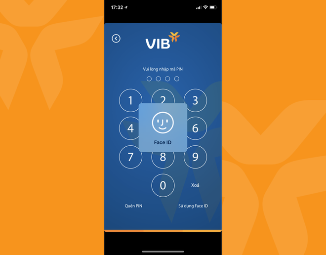Ngân hàng đầu tiên triển khai tính năng FaceID trên Mobile Banking ảnh 1
