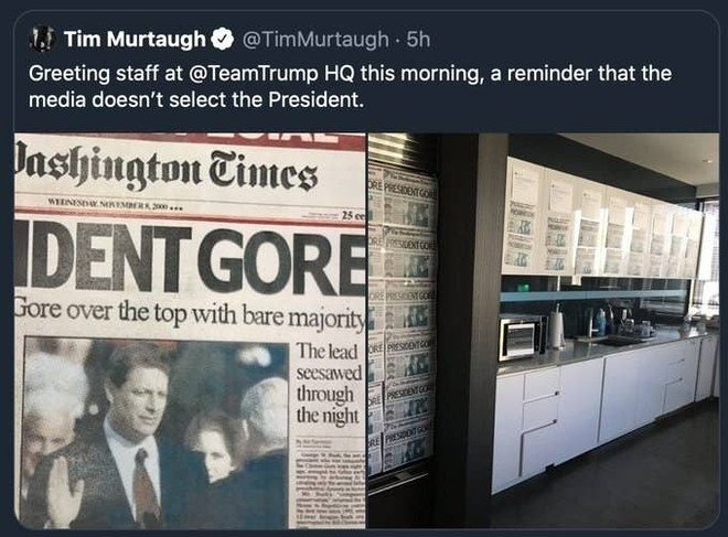 Chiến dịch tranh cử của ông Trump bị tố cáo tung ảnh giả về bầu cử ảnh 1