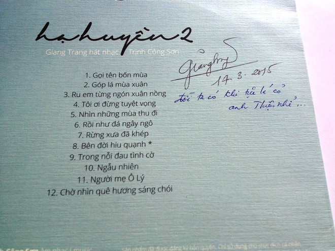 Giang Trang: Ẩn mình, để khởi lộ "vùng trời khác" trong cõi Trịnh ảnh 2