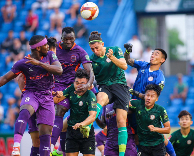 Vòng 4 V-League 2023: CLB Thành phố Hồ Chí Minh giành điểm số đầu tiên ảnh 1