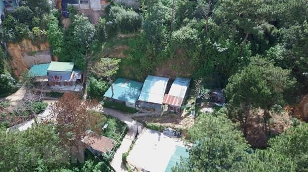 Đà Lạt: Cưỡng chế, tháo dỡ công trình xây không phép trên đất rừng ảnh 1