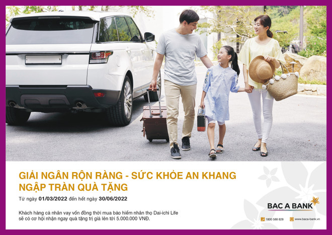 Khách hàng vay vốn và tham gia bảo hiểm tại BAC A BANK được ưu đãi ảnh 1