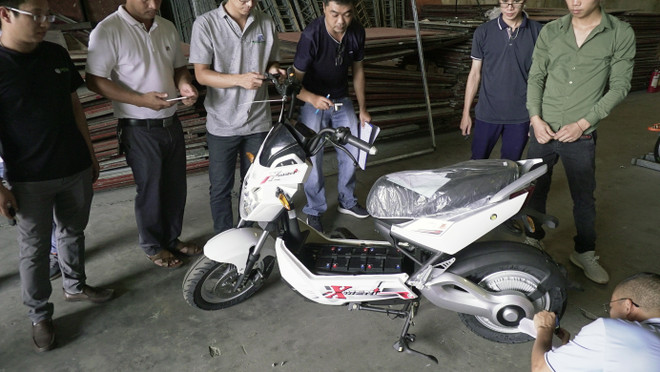 Xe điện thương hiệu Việt lần đầu tiên xuất ngoại với lô hàng “khủng" ảnh 2