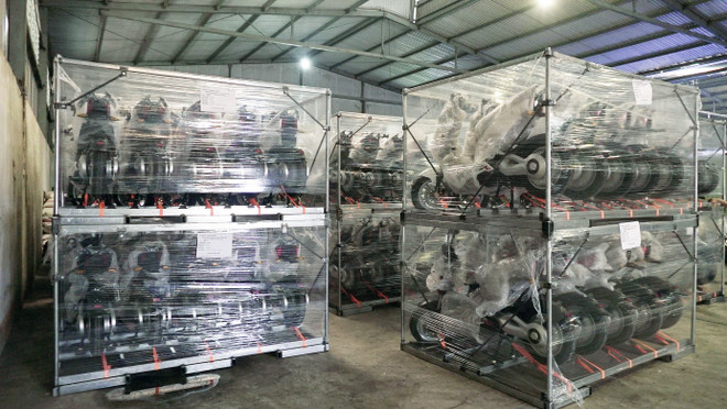 Xe điện thương hiệu Việt lần đầu tiên xuất ngoại với lô hàng “khủng" ảnh 1