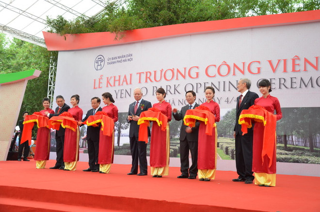 Hà Nội chính thức khai trương mở cửa Công viên Yên Sở ảnh 1
