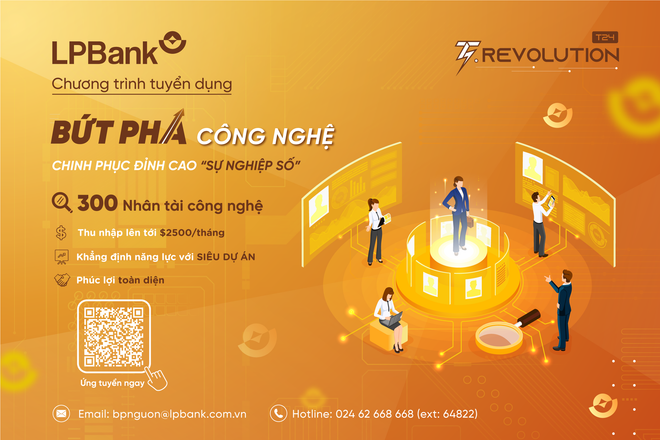 Ảnh thumb _ Chiến dịch Tuyển dụng nhân tài công nghệ _T-Revolution 2024_ là chương trình chiêu mộ nh.png