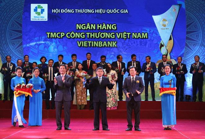 VietinBank lần thứ 5 liên tiếp đạt giải Thương hiệu quốc gia ảnh 1