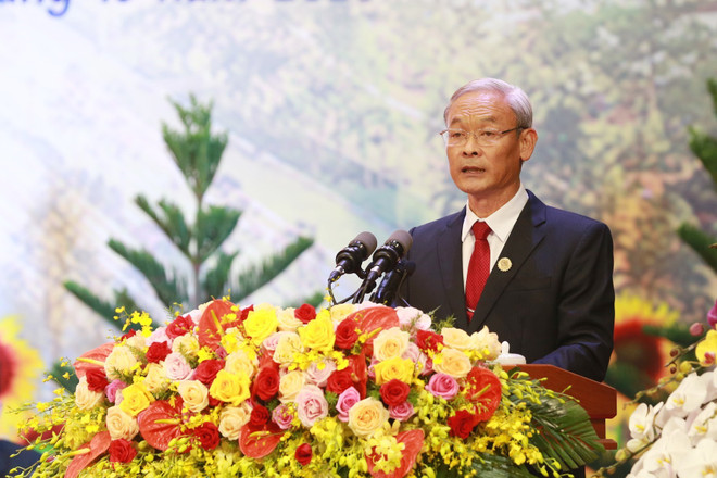 Bí thư Tỉnh ủy Đồng Nai Nguyễn Phú Cường. (Ảnh: Lê Xuân/TTXVN) Đồng chí Nguyễn Phú Cường tái đắc cử Bí thư Tỉnh ủy Đồng Nai ảnh 1