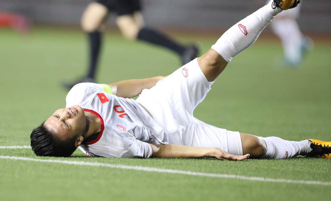 Văn Hậu: 'U22 Việt Nam gặp vấn đề thể lực, khó khăn vì thi đấu nhiều' ảnh 1