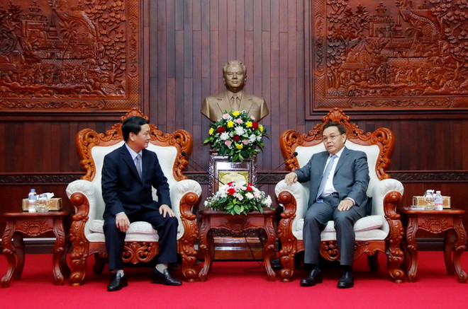 Tăng cường hợp tác giữa hai Cơ quan Mặt trận Việt Nam và Lào ảnh 1