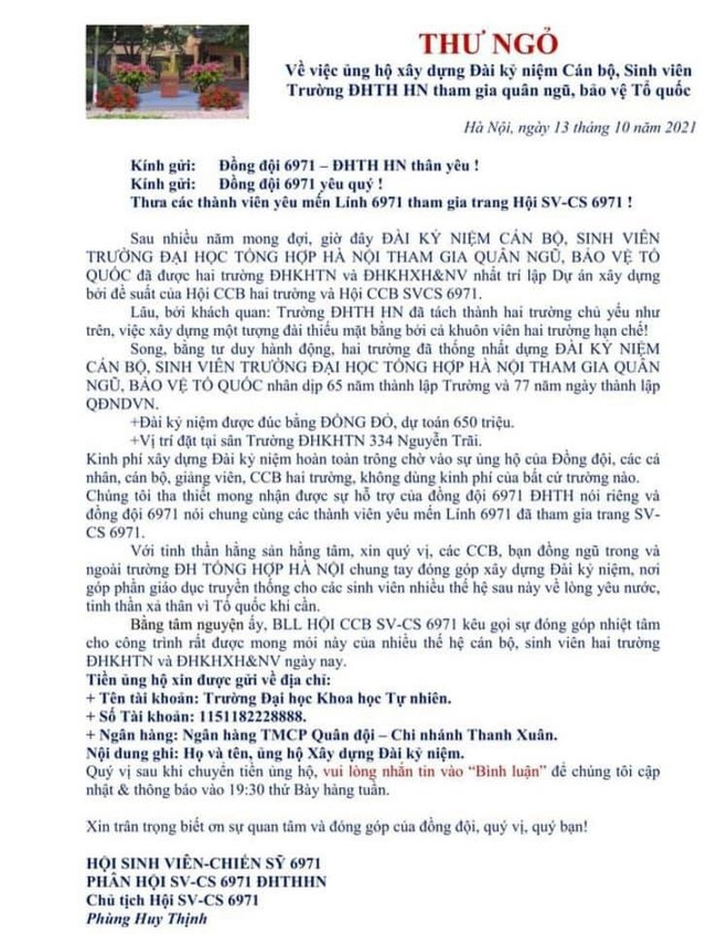 Công bố dự án Đài kỷ niệm sự kiện xếp bút nghiên ra trận ảnh 3