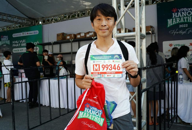 Sôi động giải chạy Marathon quốc tế của Hà Nội trước giờ tranh tài ảnh 2